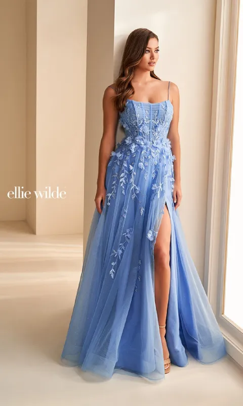 Long Prom Dress: Ellie Wilde EW36222 sold by PromGirl