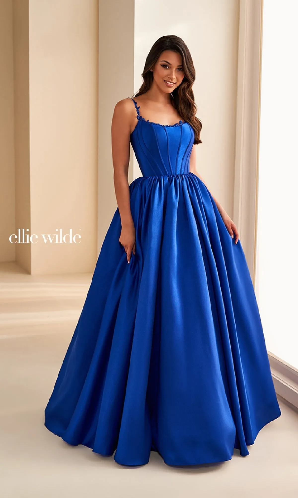 Long Prom Dress: Ellie Wilde EW36221 sold by PromGirl product image thumbnail 3