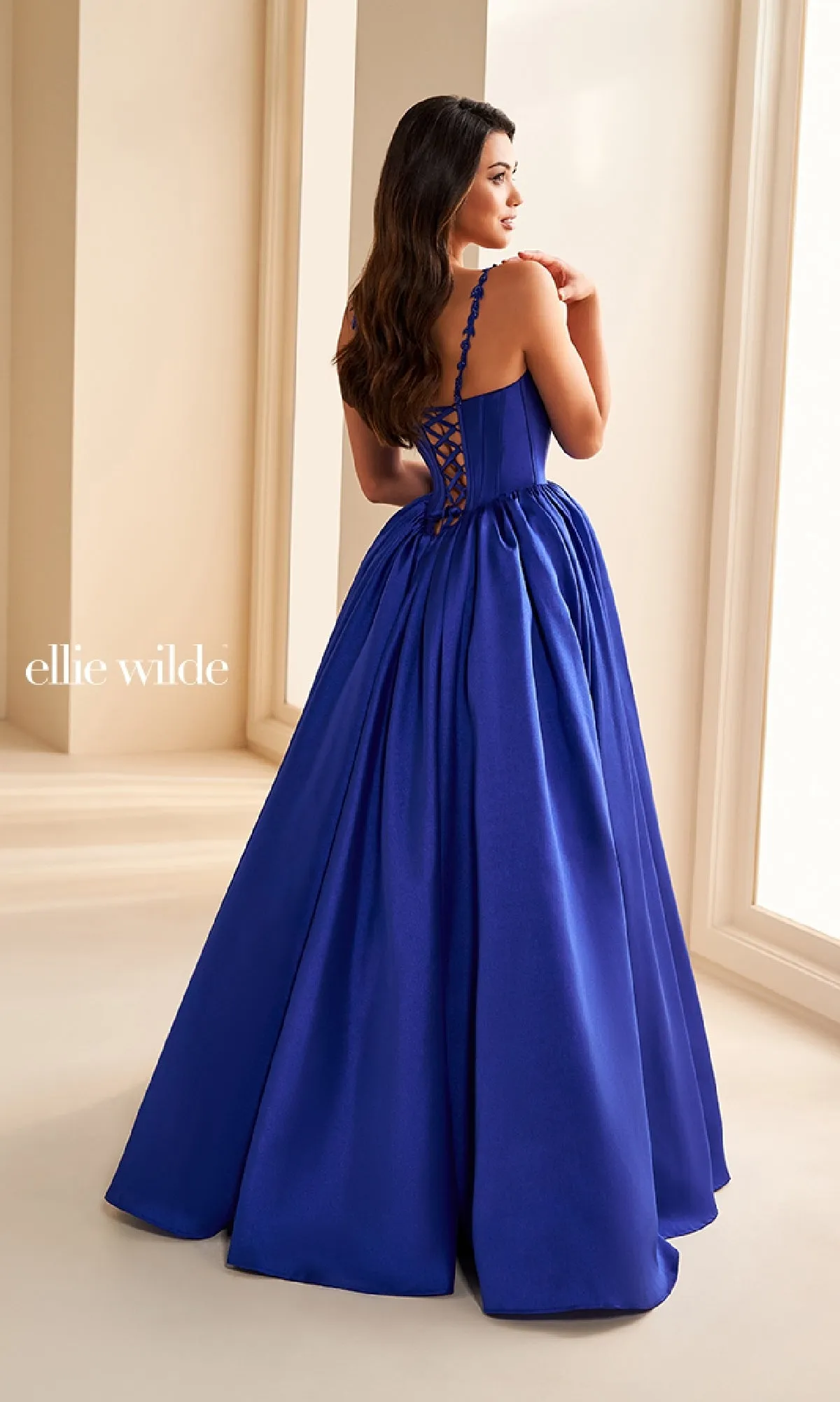 Long Prom Dress: Ellie Wilde EW36221 sold by PromGirl product image thumbnail 2