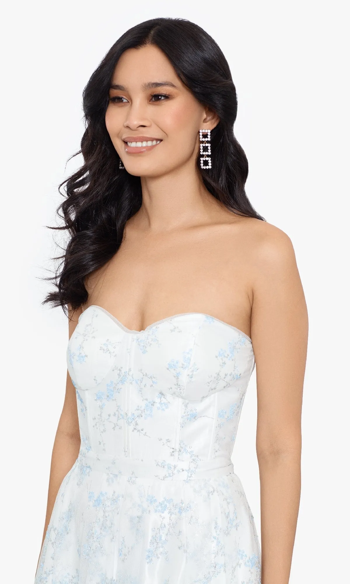 Long Formal Dress: Blondie Nites 3024BN sold by PromGirl product image thumbnail 4