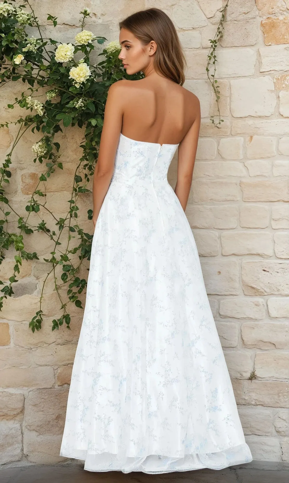 Long Formal Dress: Blondie Nites 3024BN sold by PromGirl product image thumbnail 2