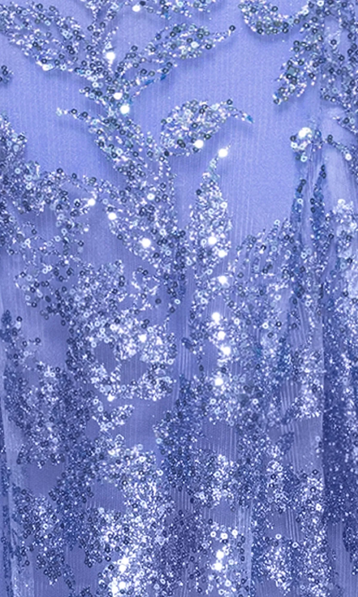 Long Sequin-Print Prom Dress: Blondie Nites 4501BN sold by PromGirl product image thumbnail 5