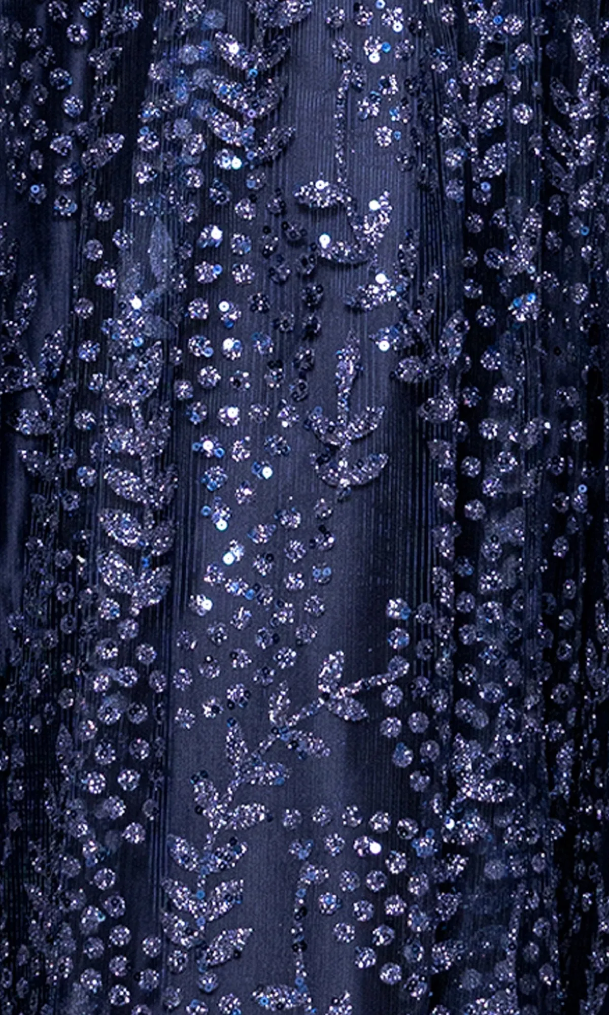 Glitter-Print Prom Ball Gown: Blondie Nites 5539BN sold by PromGirl product image thumbnail 5