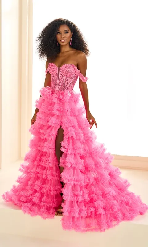Long Prom Dress: Ellie Wilde EW36201 sold by PromGirl