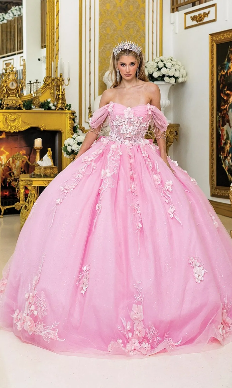 Quinceanera Dress 1998 By Dancing Queen sold by PromGirl product image thumbnail 3