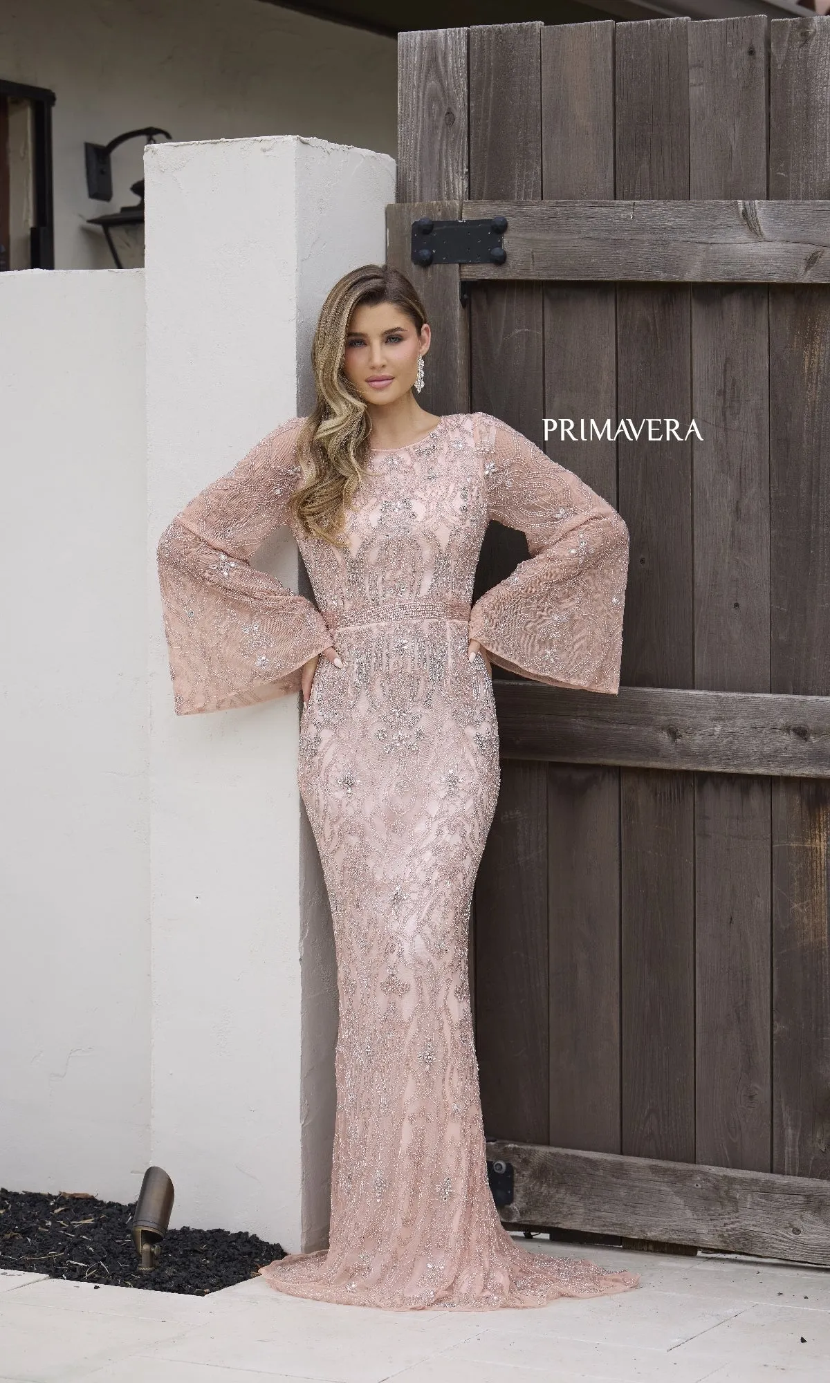 Long Formal Dress: Primavera 12187 sold by PromGirl product image thumbnail 4