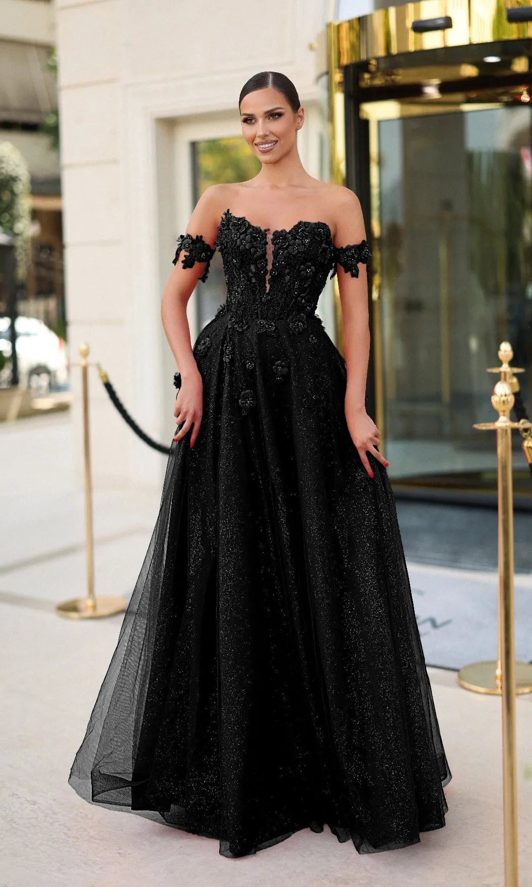 Long Prom Dress: Tina Holly TK582 sold by PromGirl