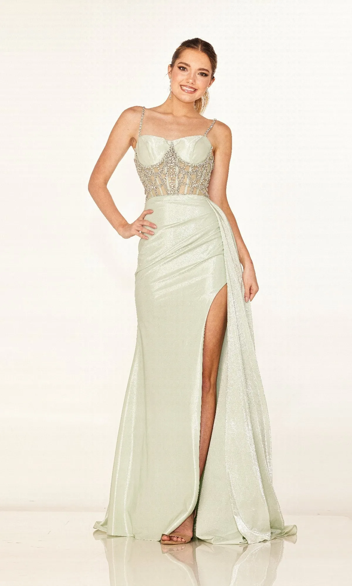 Long Prom Dress: Cecilia Couture 2628 sold by PromGirl product image thumbnail 3