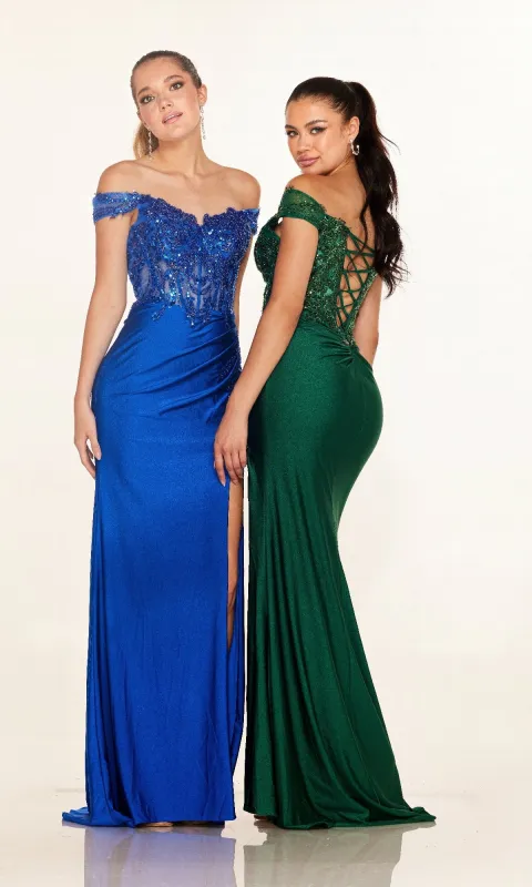 Long Prom Dress: Cecilia Couture 2645 sold by PromGirl