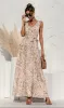 Sleeveless Casual Print Maxi Dress with Pockets sold by PromGirl