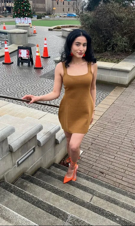 Sleeveless Simple Short Casual Cotton Summer Dress sold by PromGirl product image thumbnail 2