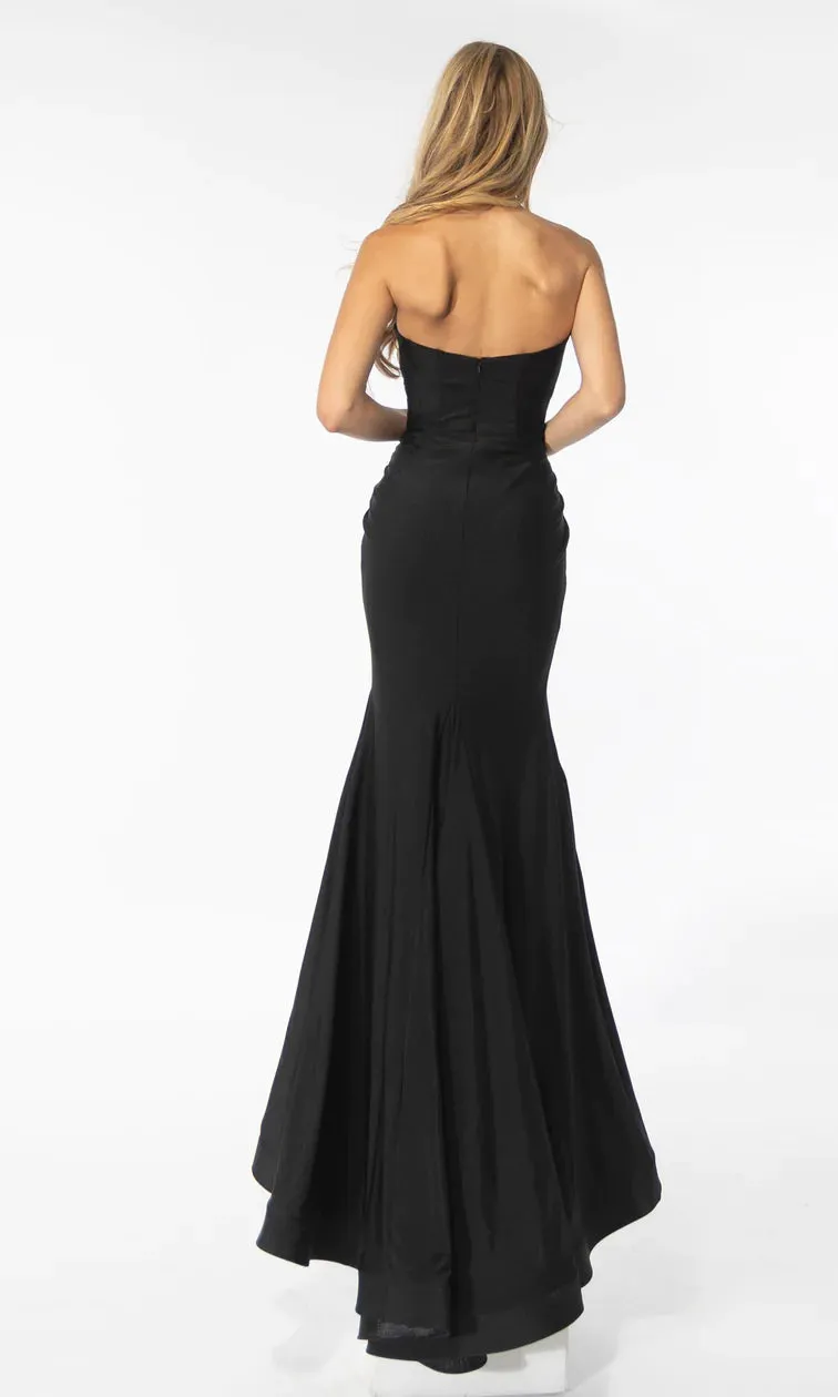 Strapless Cut-Out Prom Dress: Ava Presley 39270 sold by PromGirl product image thumbnail 5
