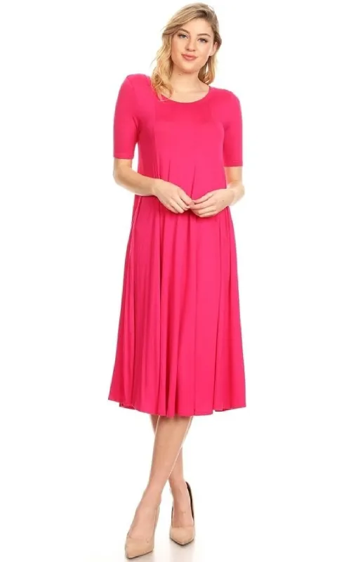 Short Sleeve Casual Oversized Jersey Knit Dress sold by PromGirl