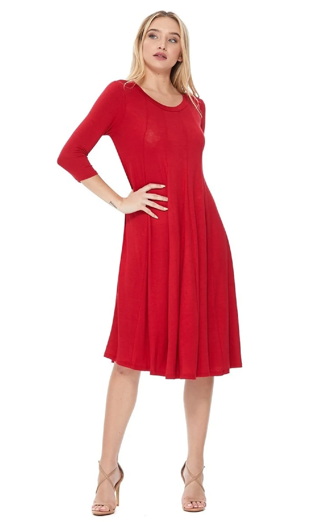 Knee-Length Casual Party Dress sold by PromGirl