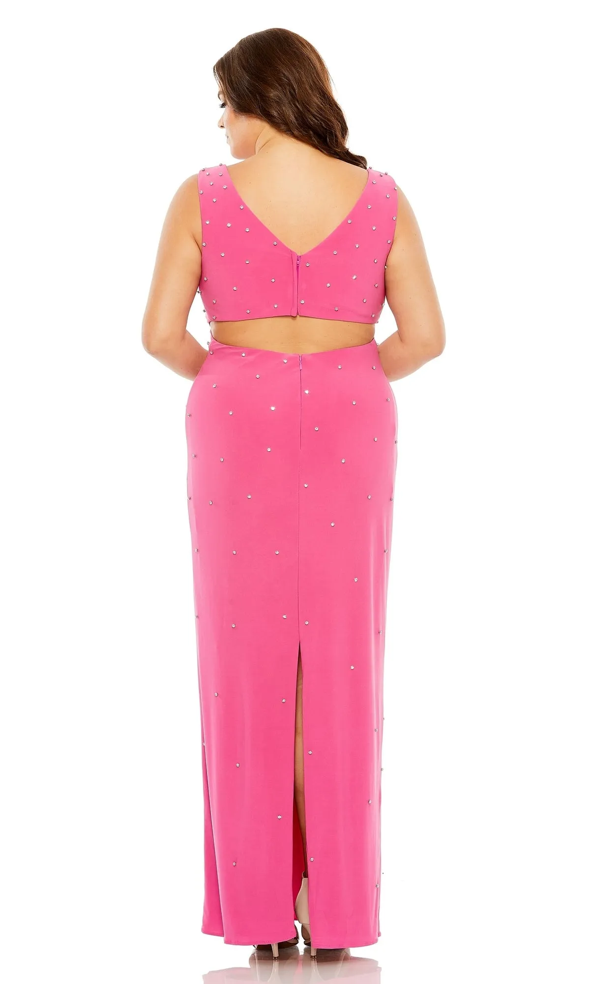 Long Plus-Size Formal Dress 68353 by Mac Duggal sold by PromGirl product image thumbnail 2