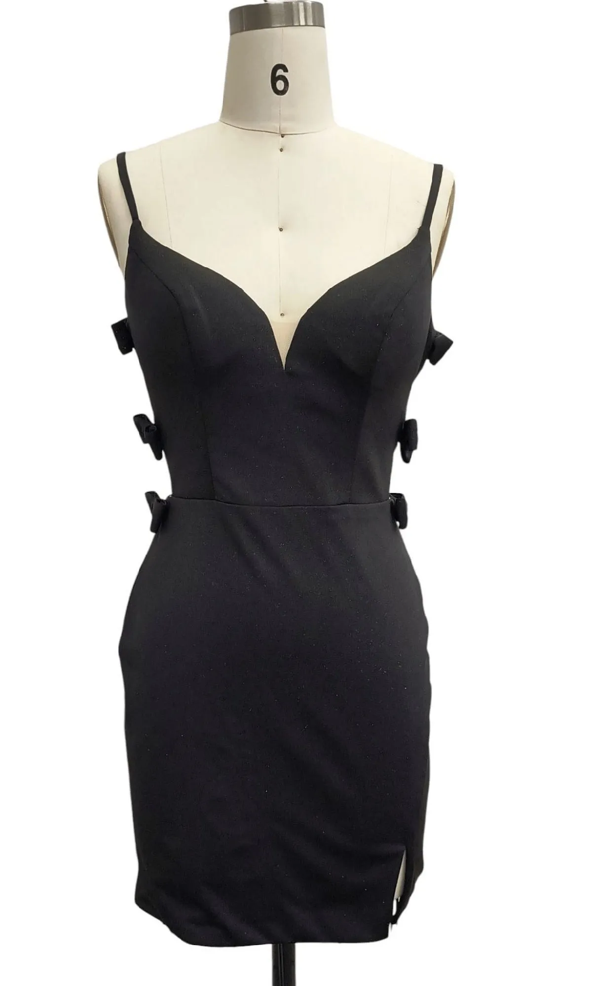 Backless Black Hoco Dress: 12387 sold by PromGirl product image thumbnail 3