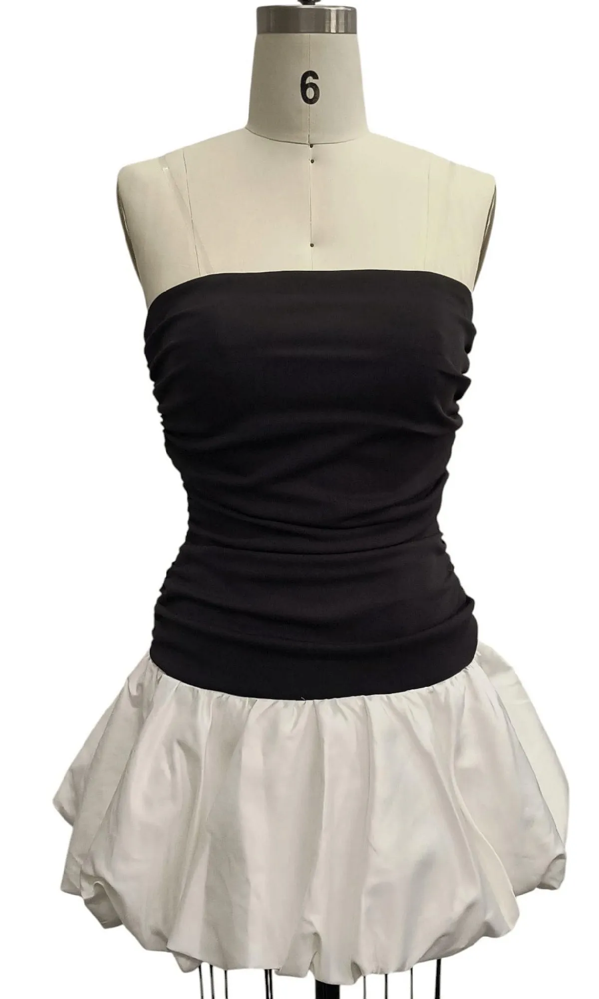Black and White Hoco Dress: 12656 sold by PromGirl product image thumbnail 2