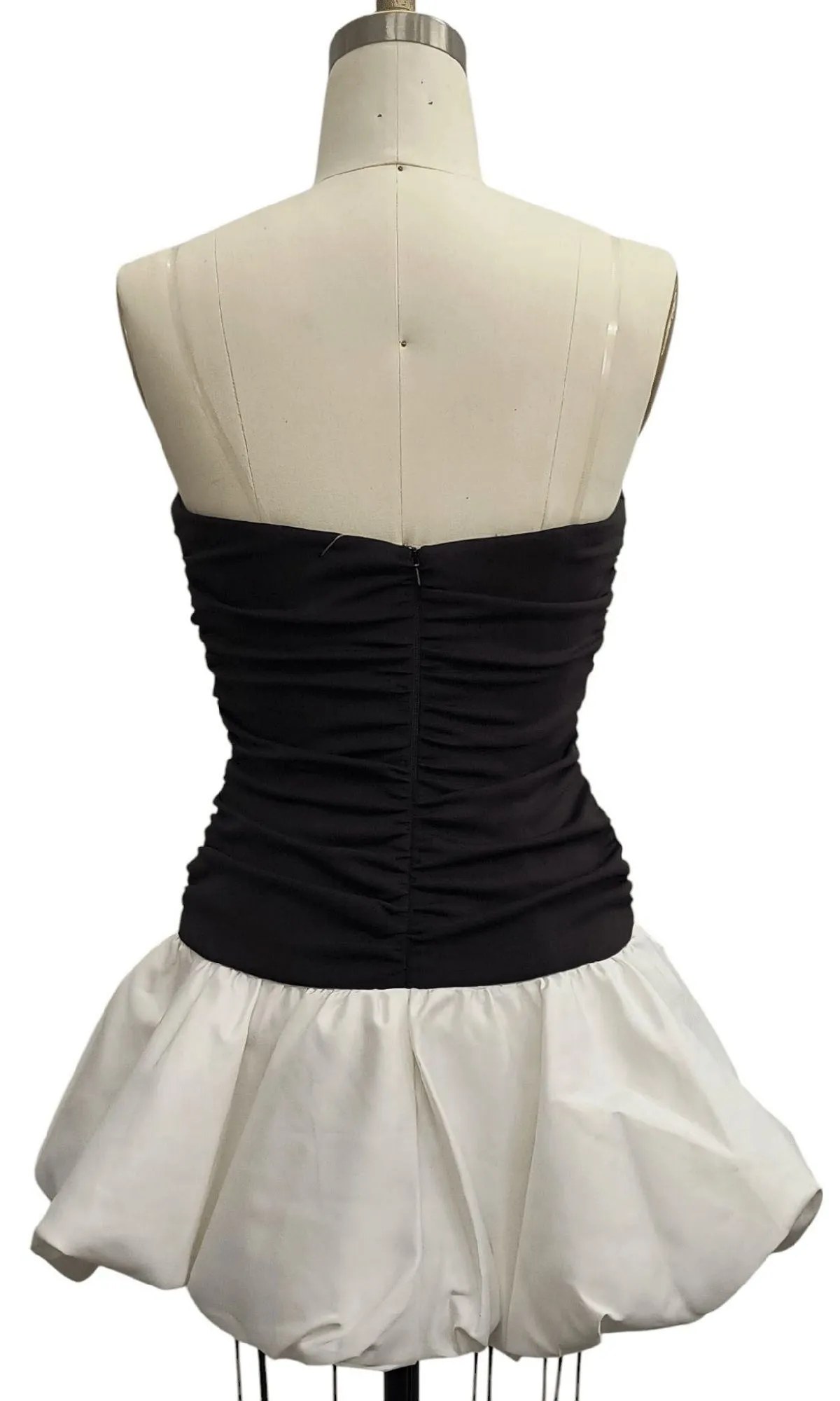 Black and White Hoco Dress: 12656 sold by PromGirl product image thumbnail 3