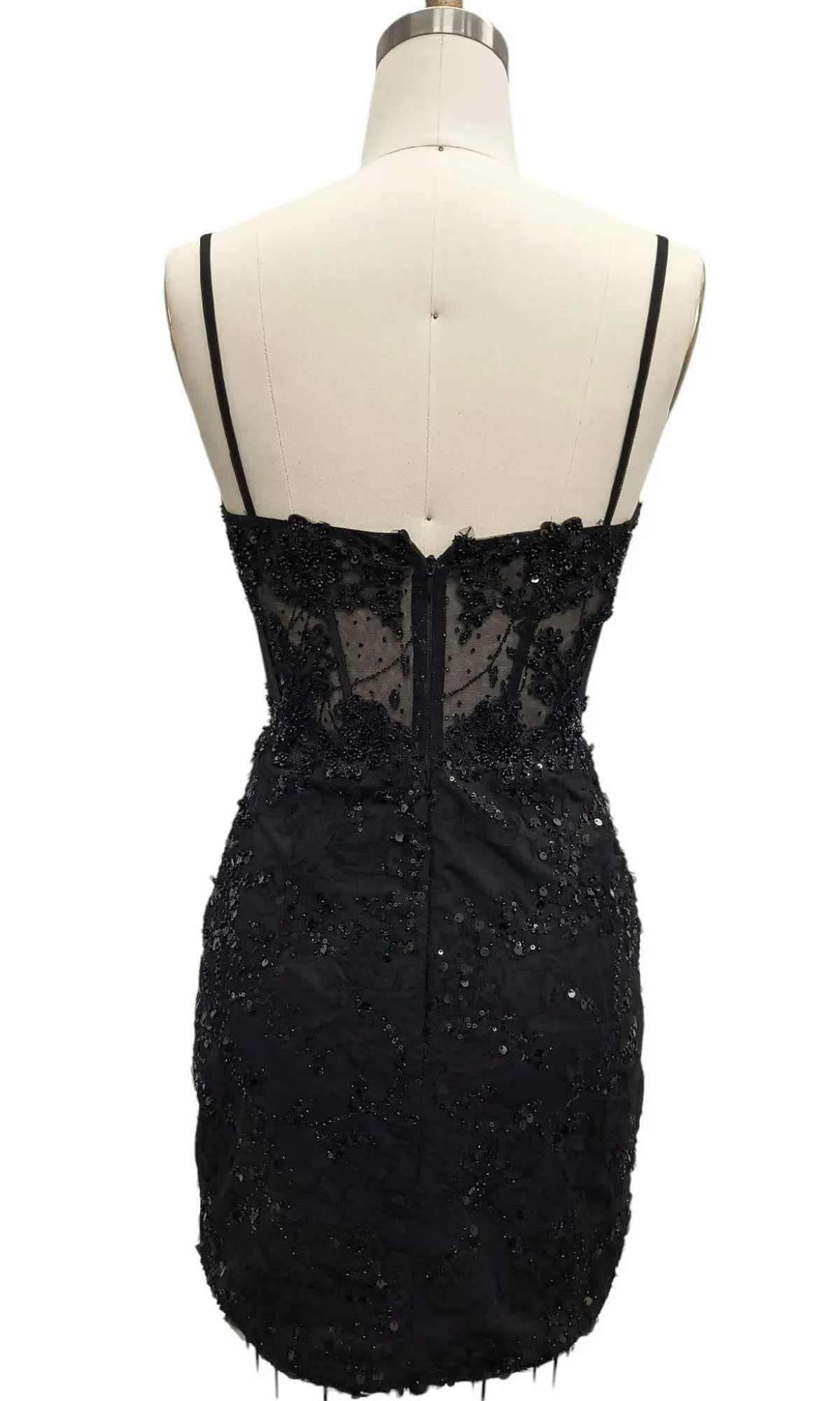 Short Black Sequin Hoco Dress: 12660 sold by PromGirl product image thumbnail 2