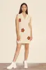 Sleeveless Short Casual Flower Sweater Dress sold by PromGirl