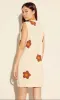 Sleeveless Short Casual Flower Sweater Dress sold by PromGirl