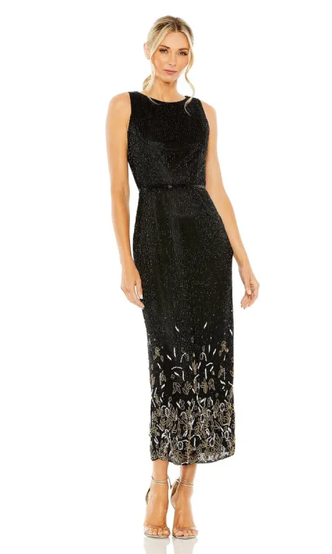 Knee Length Wedding Guest Dress 5796 by Mac Duggal sold by PromGirl