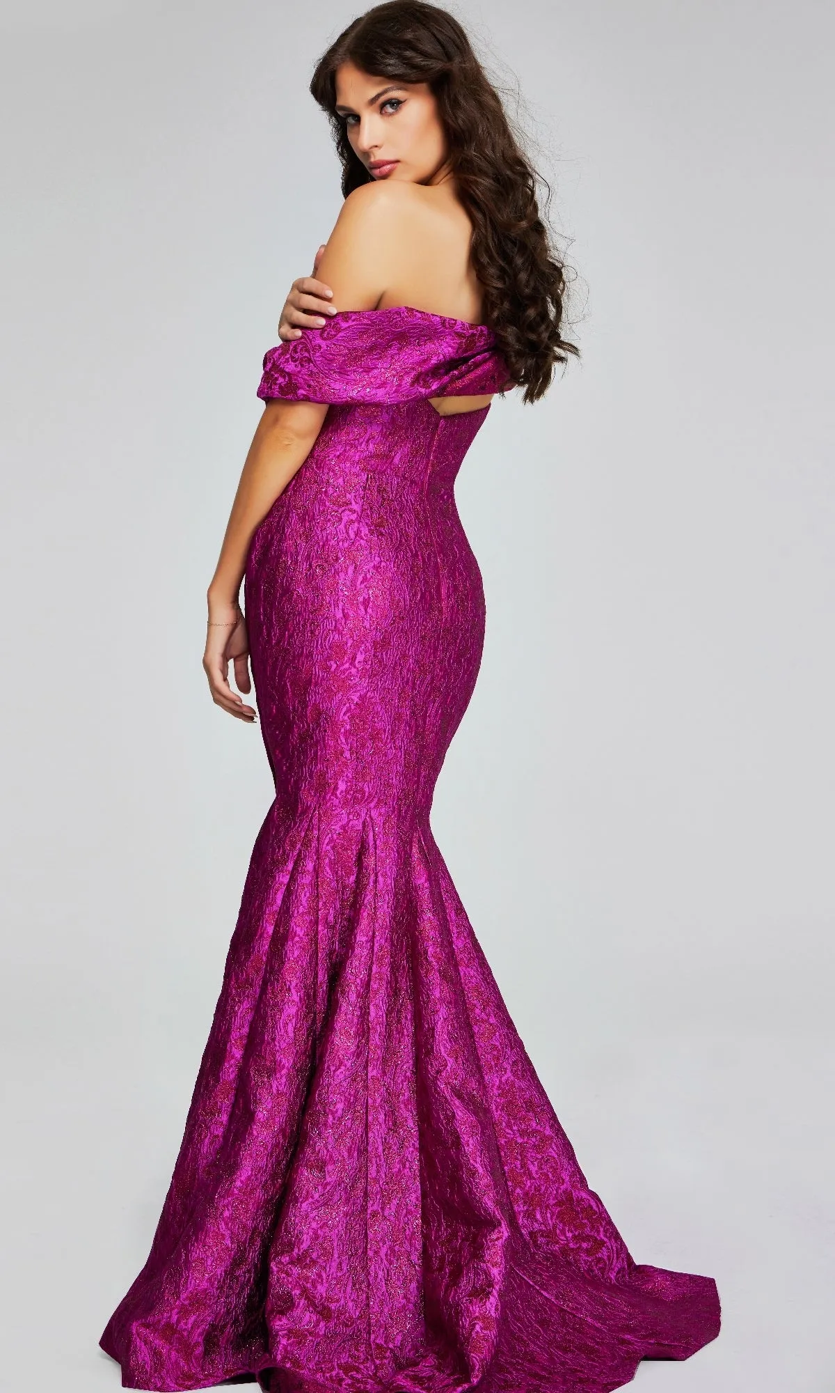 Long Formal Dress: Jovani 39114 sold by PromGirl product image thumbnail 3