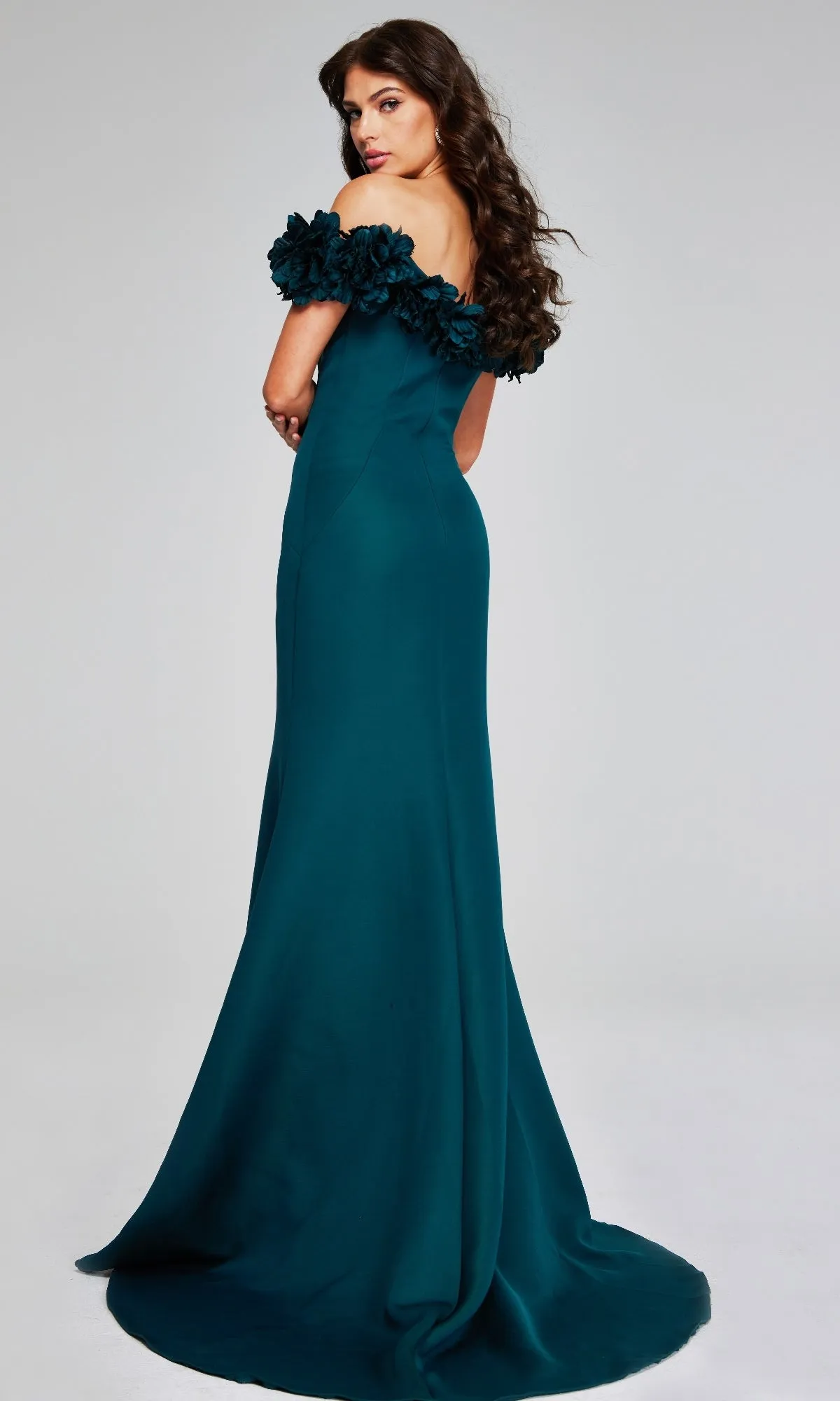 Long Formal Dress: Jovani 40595 sold by PromGirl product image thumbnail 3