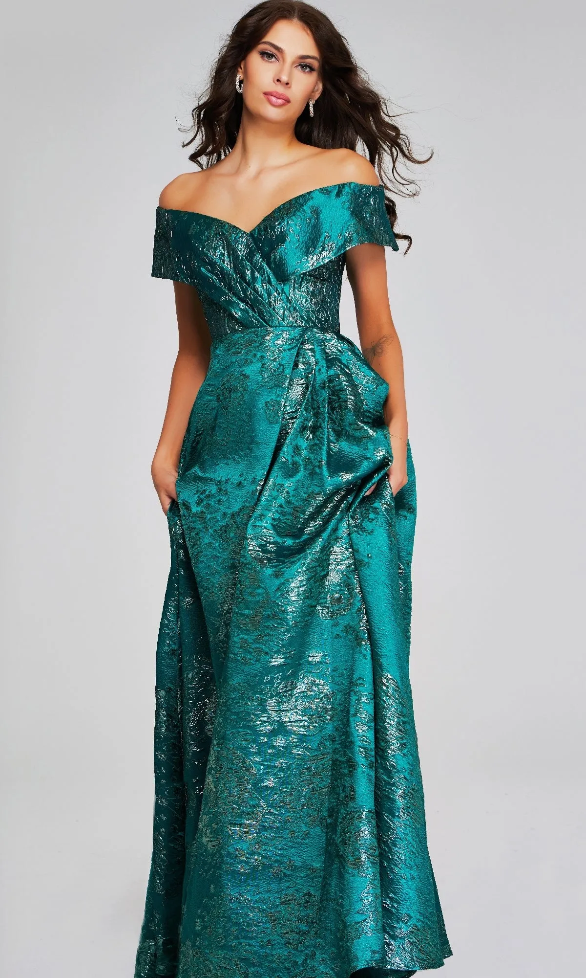Long Formal Dress: Jovani 40296 sold by PromGirl product image thumbnail 4
