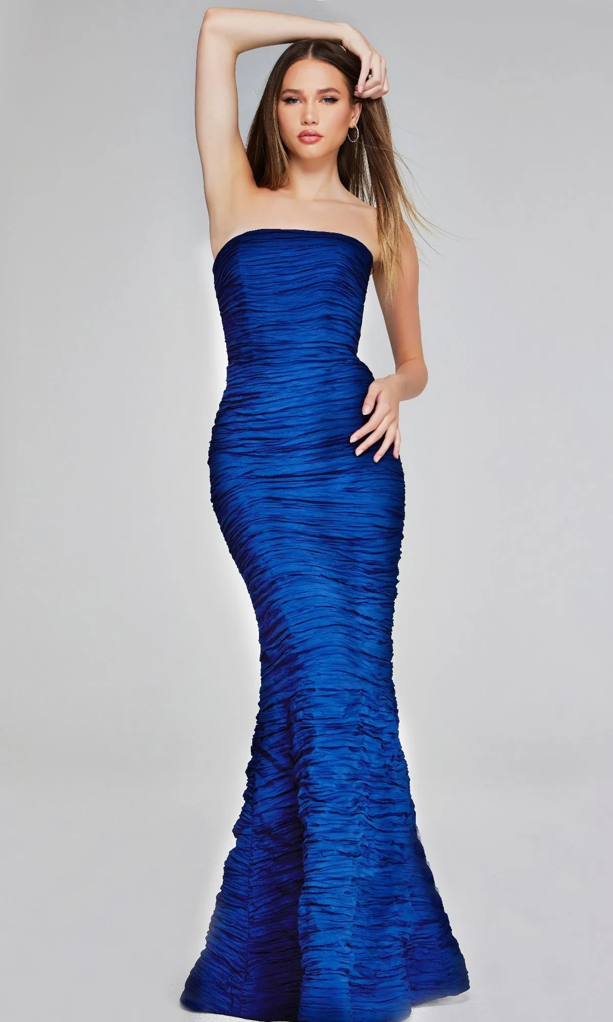 Long Formal Dress: Jovani 40045 sold by PromGirl product image thumbnail 3