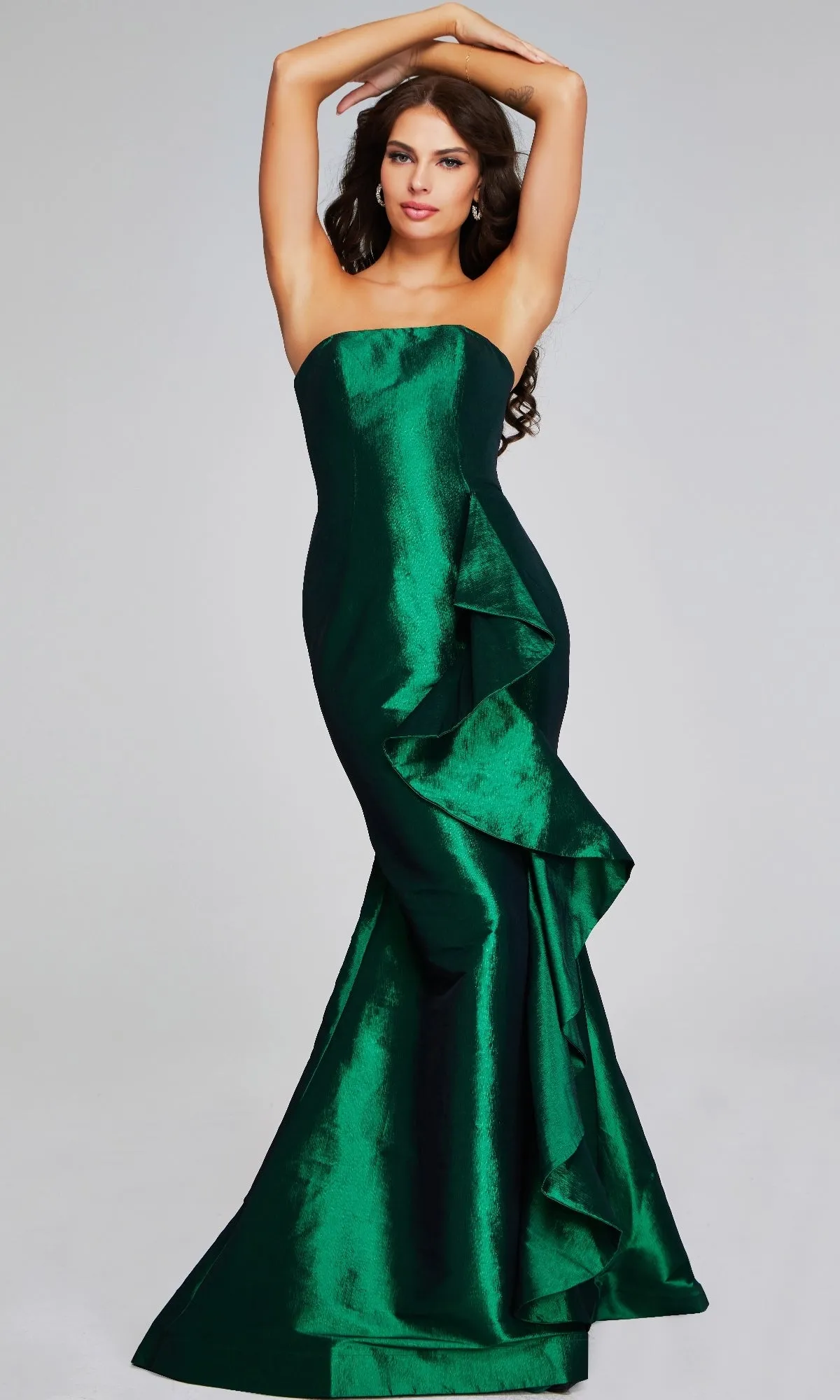 Long Formal Dress: Jovani 39368 sold by PromGirl product image thumbnail 4