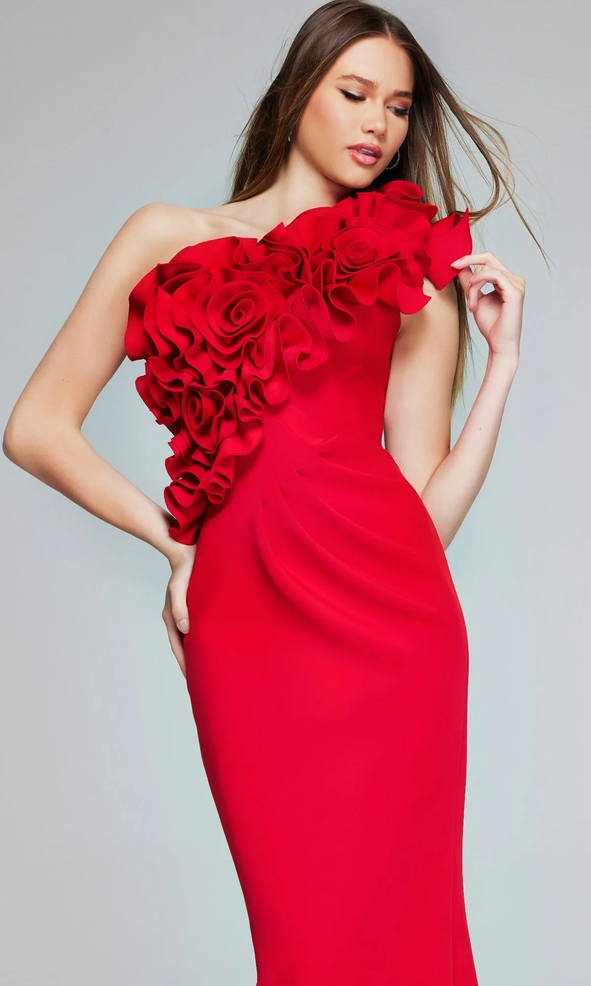 Long Formal Dress: Jovani 39751 sold by PromGirl product image thumbnail 3