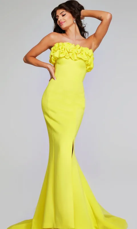 Long Formal Dress: Jovani 38922 sold by PromGirl