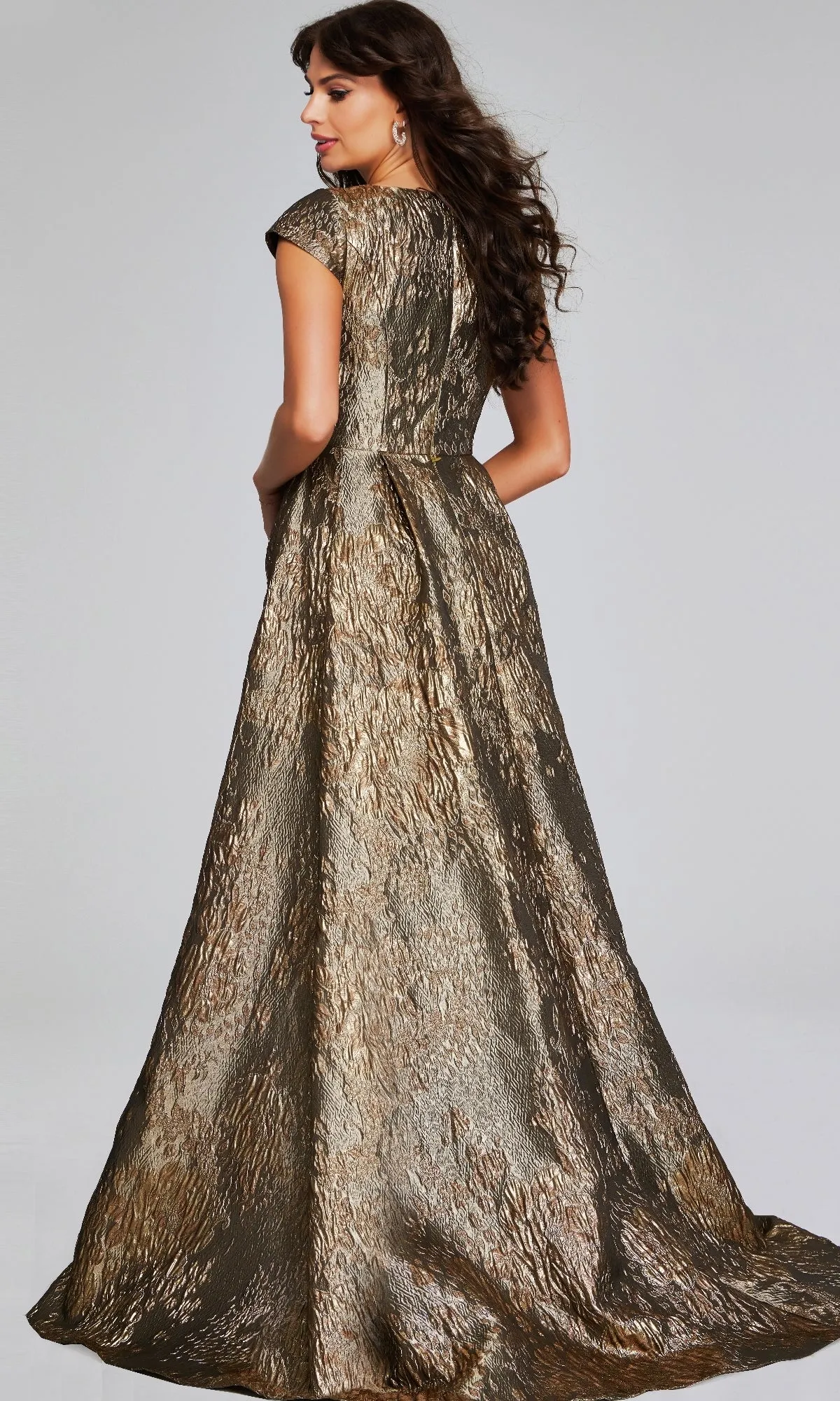 Long Formal Dress: Jovani 40295 sold by PromGirl product image thumbnail 3