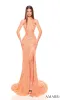Amarra Long Beaded Halter Prom Dress 94023 sold by PromGirl