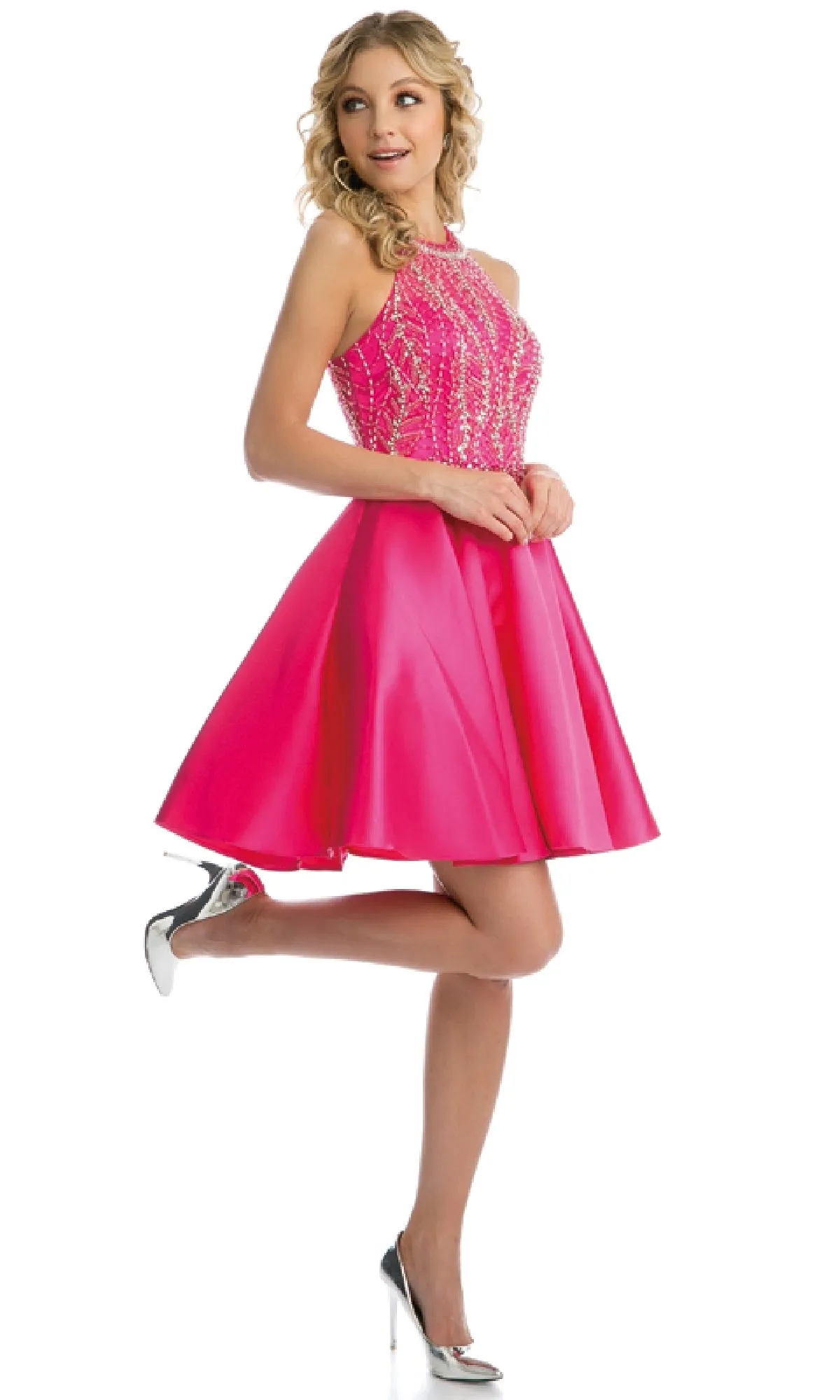 Short Semi-Formal Dress: Juliet 785 sold by PromGirl product image thumbnail 3