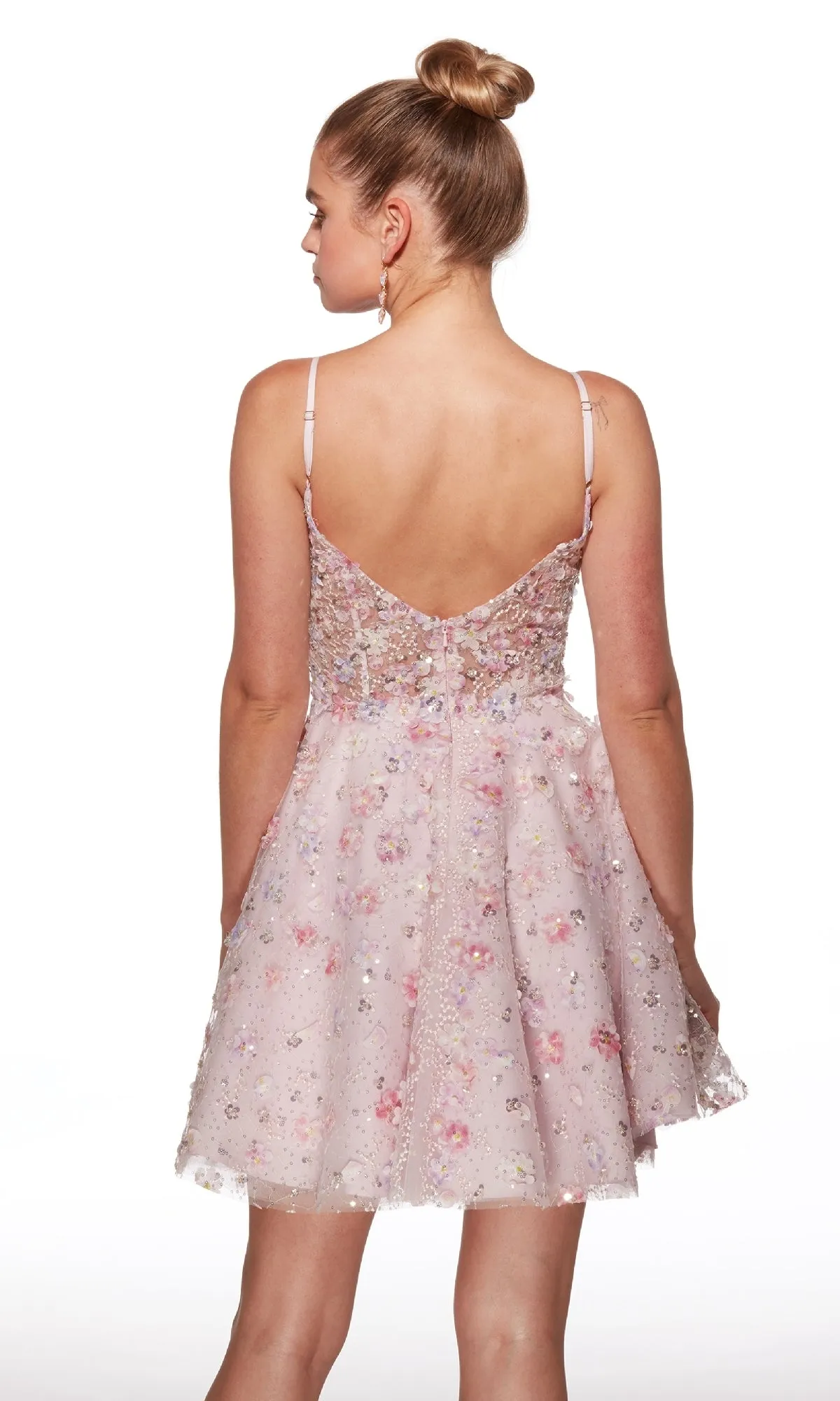Short Homecoming Dress: Alyce 30017 sold by PromGirl product image thumbnail 2