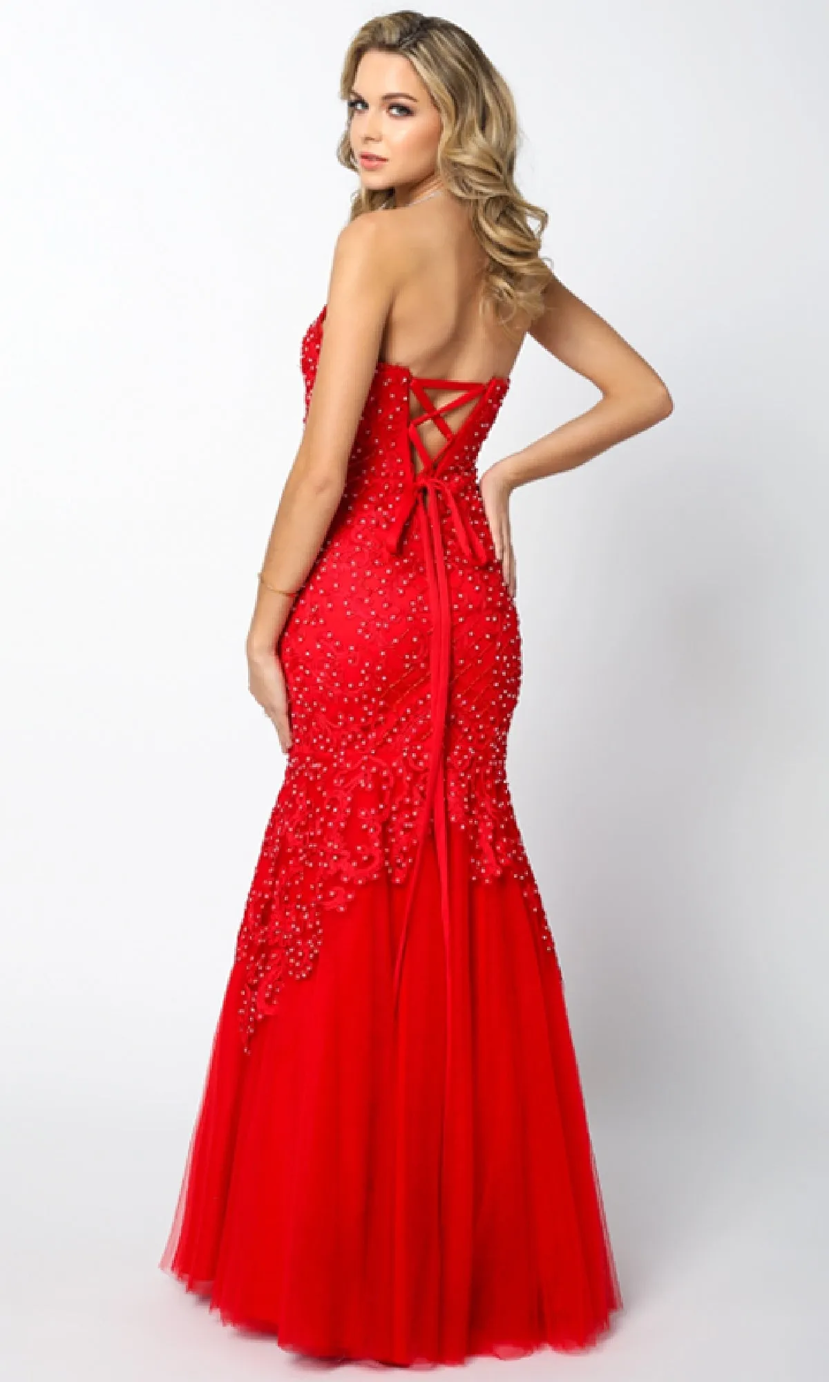 Long Mermaid Prom Dress: Juliet 644 sold by PromGirl product image thumbnail 5