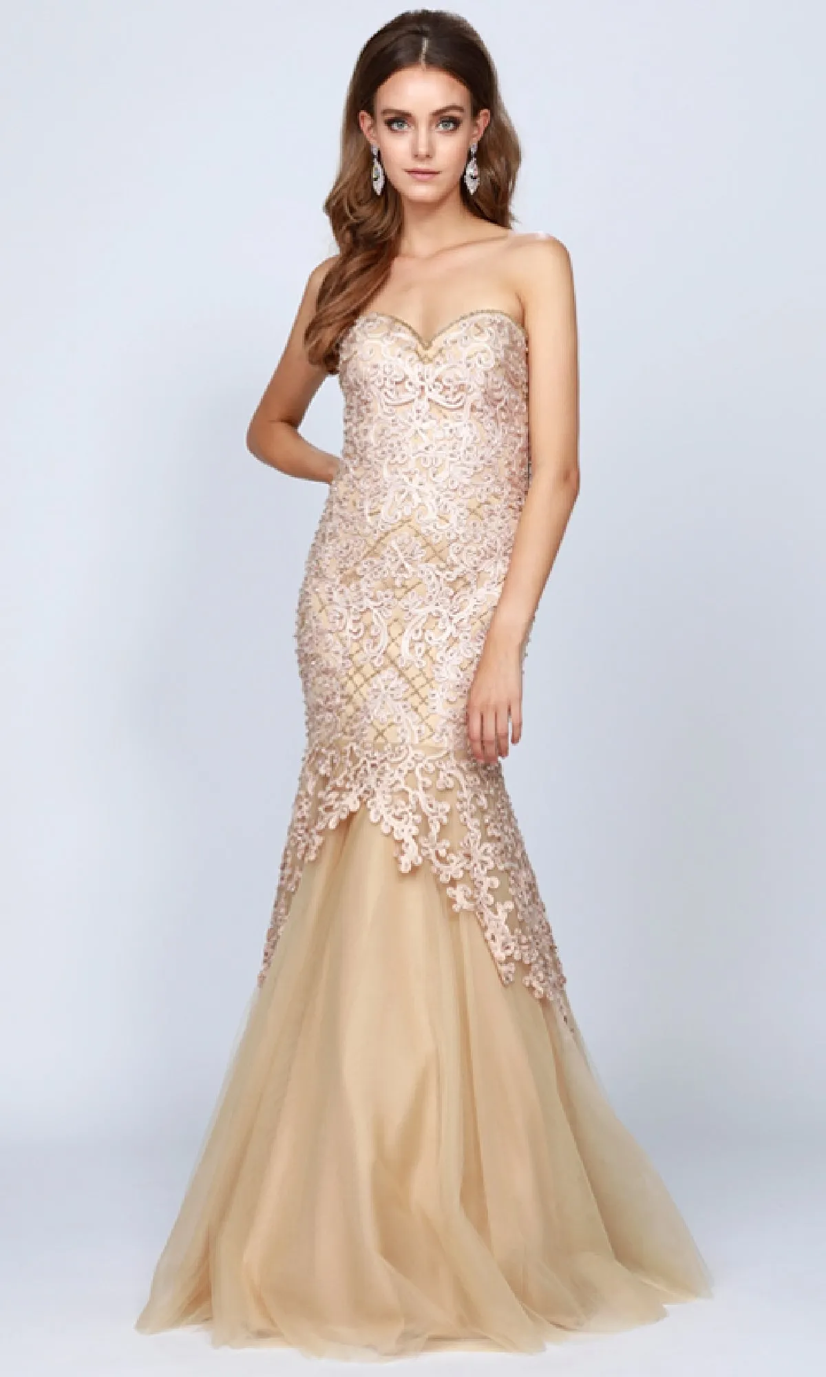 Long Mermaid Prom Dress: Juliet 644 sold by PromGirl product image thumbnail 3