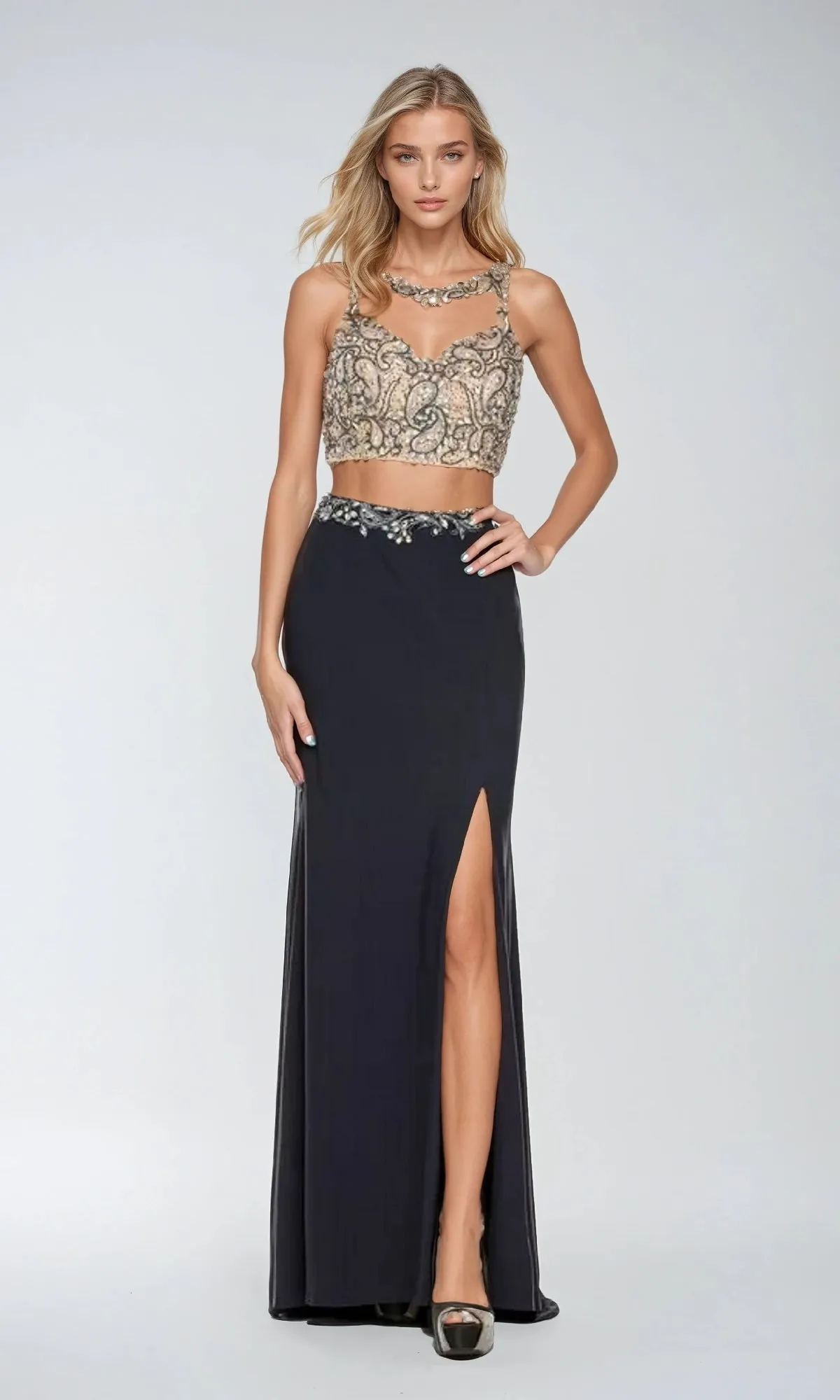 Long Prom Dress: Juliet 595 sold by PromGirl product image thumbnail 5