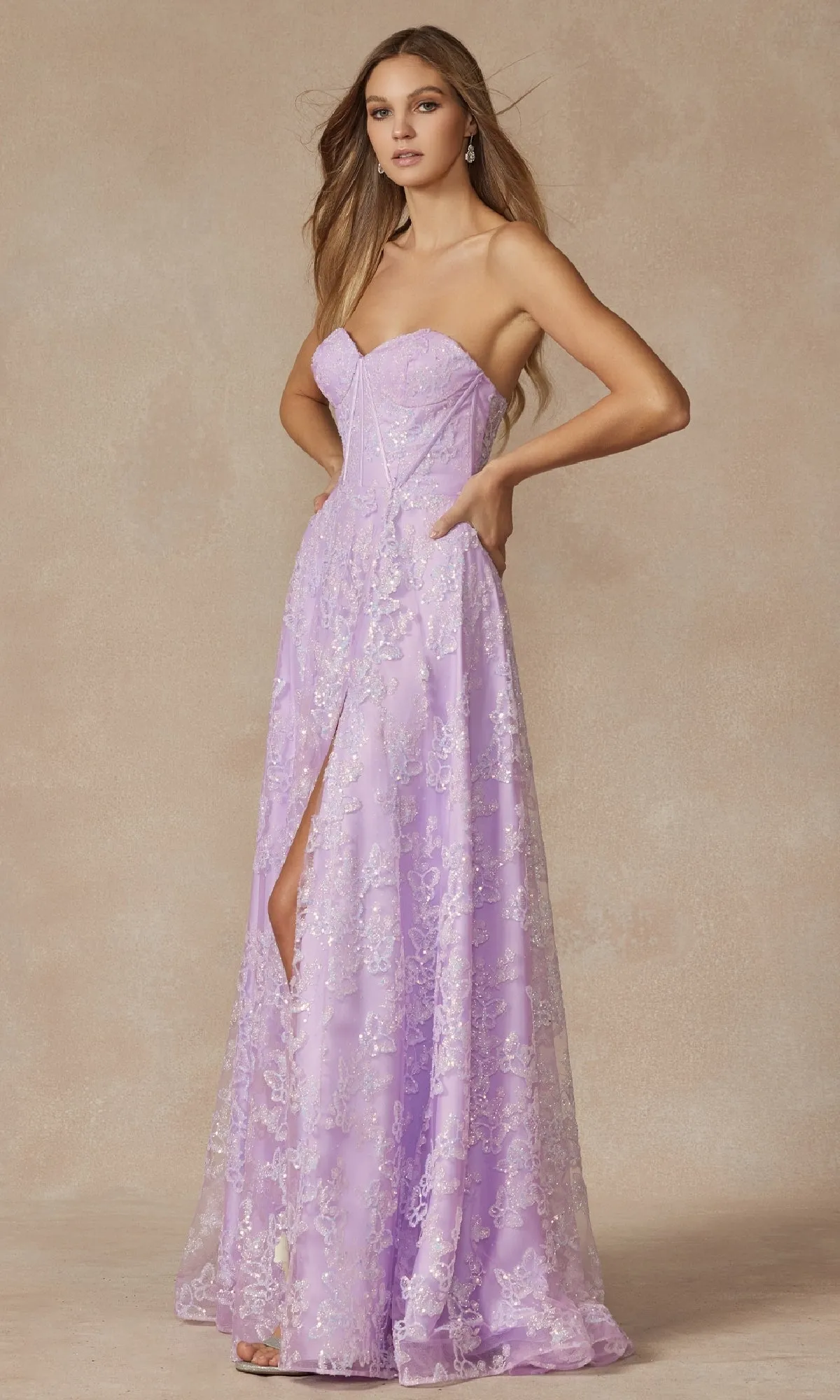 Long Prom Dress: Juliet 2403 sold by PromGirl product image thumbnail 4