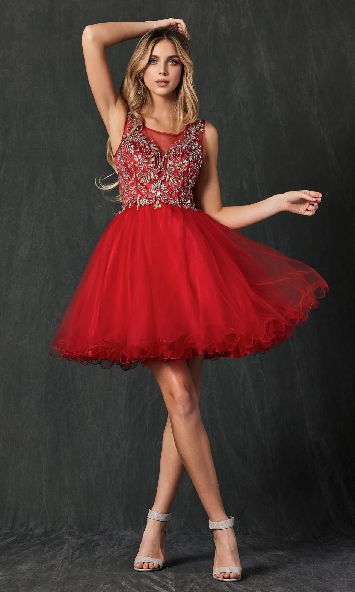 Short Hoco Dress: Juliet 749 sold by PromGirl product image thumbnail 3