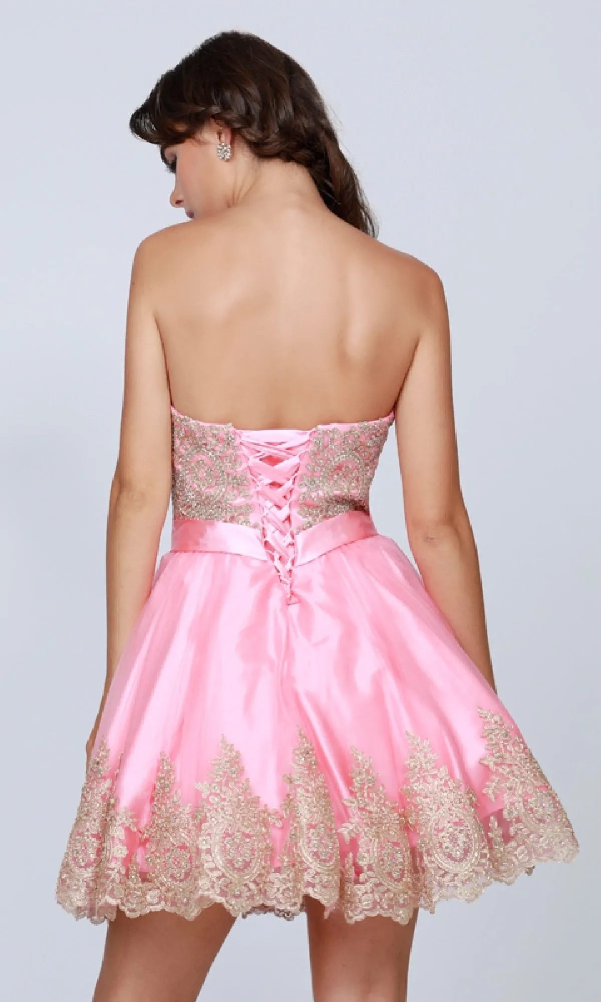Short Hoco Dress: Juliet 759 sold by PromGirl product image thumbnail 2