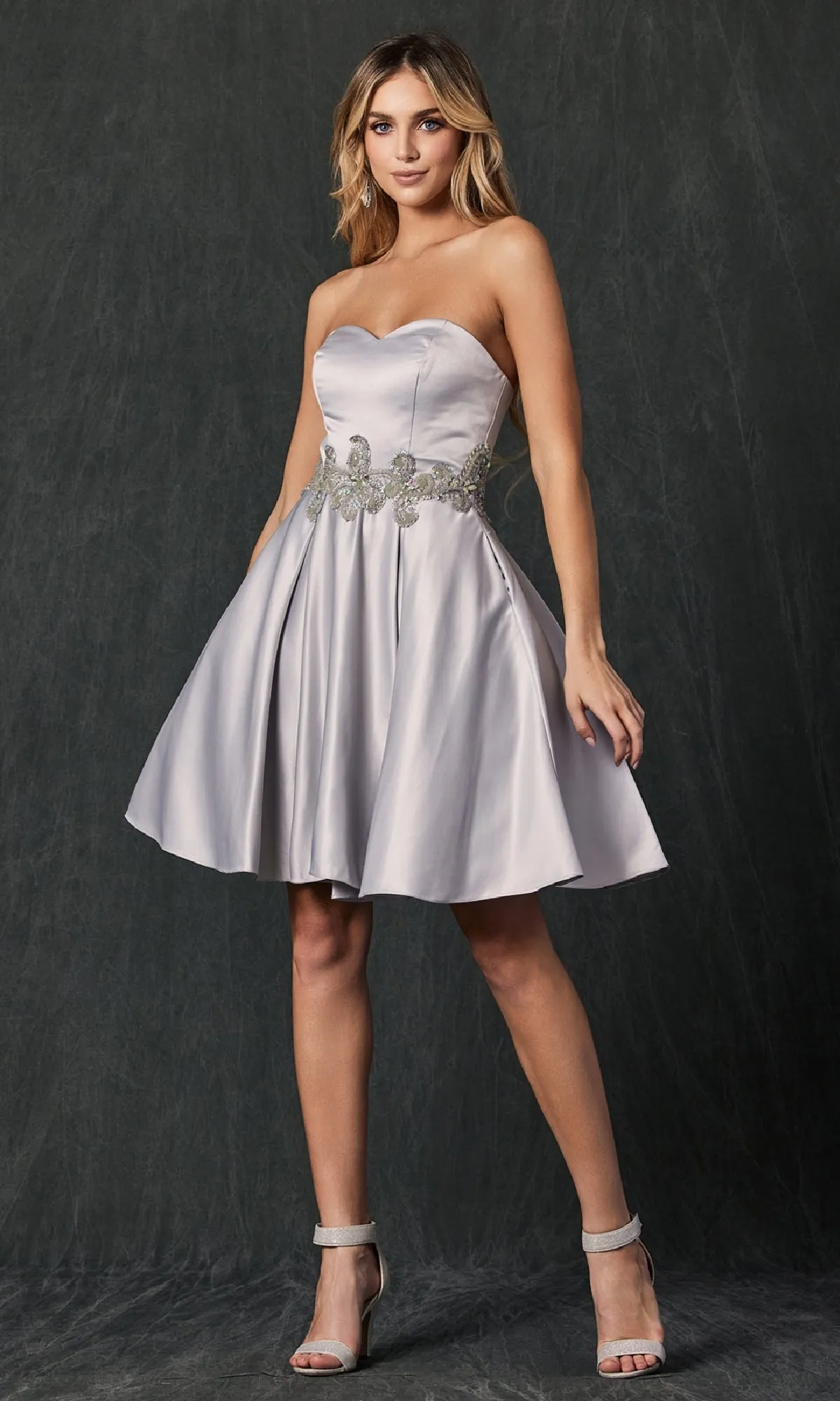 Short Hoco Dress: Juliet 769 sold by PromGirl product image thumbnail 4