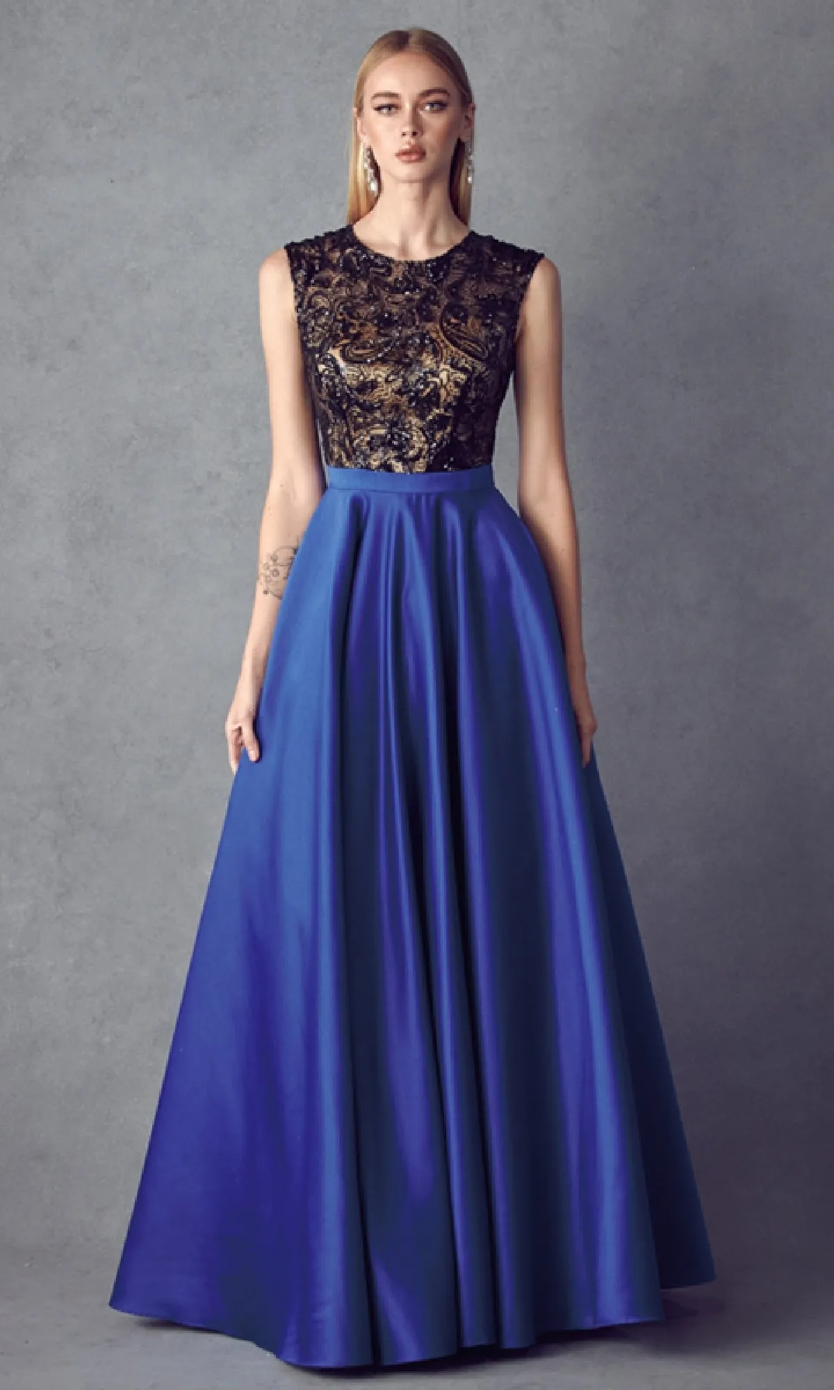 Cut-Out Long A-Line Prom Dress: Juliet 661 sold by PromGirl product image thumbnail 5