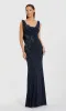 Cowl-Neck Long Formal Dress: Mac Duggal 11910 sold by PromGirl