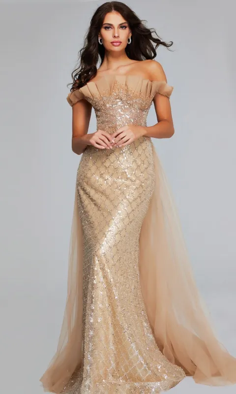 Long Formal Dress: Jovani 39389 sold by PromGirl