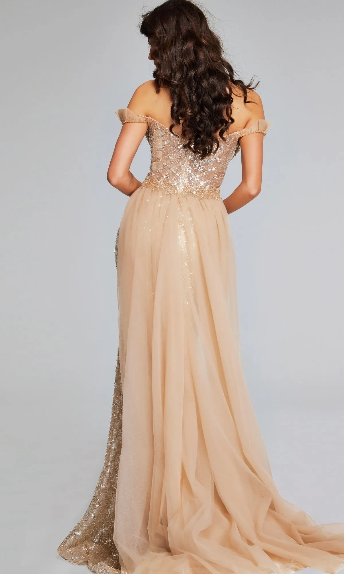 Long Formal Dress: Jovani 39389 sold by PromGirl product image thumbnail 2