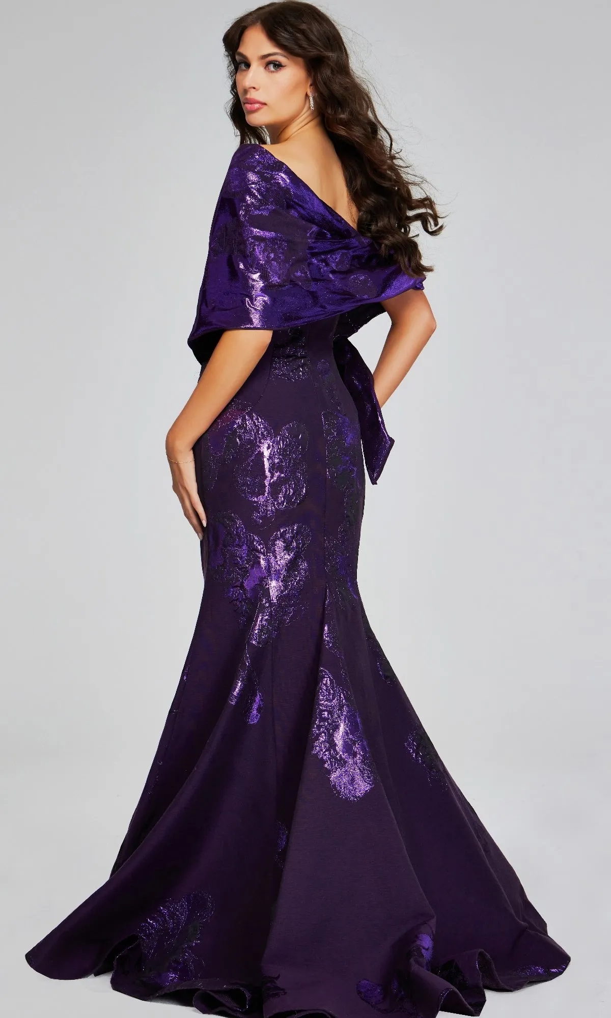 Long Formal Dress: Jovani 40318 sold by PromGirl product image thumbnail 2