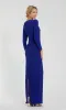 Cobalt Blue Formal Gown: Mac Duggal 44064 sold by PromGirl